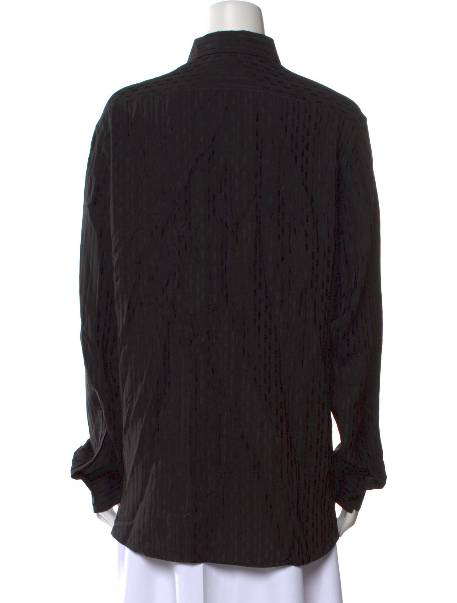 Saint Laurent 2022 Silk Button-Up Top